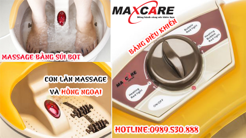 Cấu tạo Máy massage chân spa Max-641B