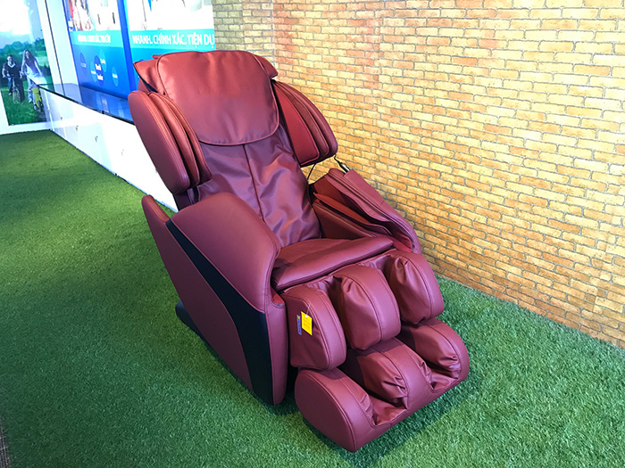 Ghế massage Max616 Plus màu đỏ