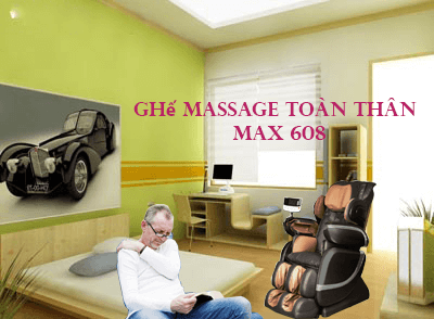 Ghế massage toàn thân Max 608 cho người già