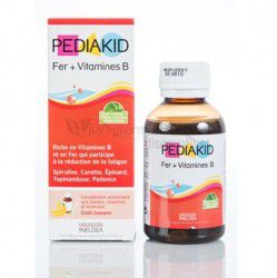Vitamin PediaKid Sắt & Vitamin B (125 ml, nội địa Pháp)