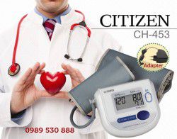 Máy đo huyết áp điện tử bắp tay Citizen CH-453AC